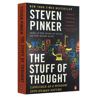 The Stuff of Thought 思想本质 英文原版书 TED演讲人史蒂芬平克 Steven Pinker 英文版原版 进口英语畅销书籍