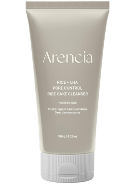 arencia大米LHA清洁毛孔洁面膏