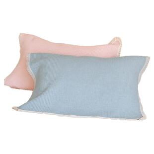 竖纹四色韩式棉质枕巾防头油2025新款家用轻奢高级感枕巾四季通用