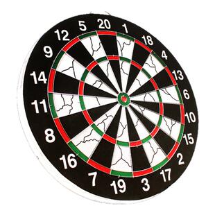 43CM飞镖盘套装室内家用休闲娱乐微瑕疵初学双面植绒健身