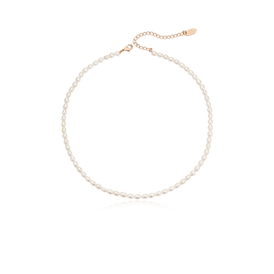安铂洛利淡水珍珠米粒女项链