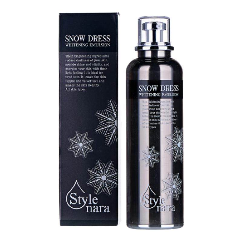 韩国进口Style nara snow dress美白美肌精华身体乳液拍婚纱定制