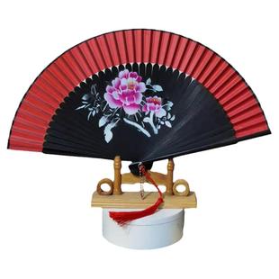 中国风古典折扇随身走秀小扇竹扇旗袍折扇便携夏天扇风纳凉