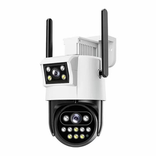 免充值无线室外摄像头手机远程360度无死角4G插卡免费流量摄影机