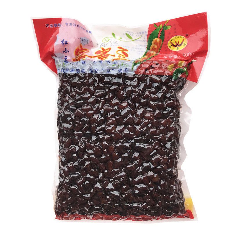 蜜豆红豆500g包邮即食熟红豆蜜蜜豆糖纳蜜红豆冰粥红豆奶茶店专用