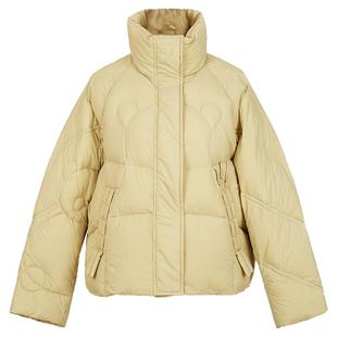 JAN AN NO 简爱诺豆绿色白鸭绒保暖羽绒服外套冬季新款J2370267YR