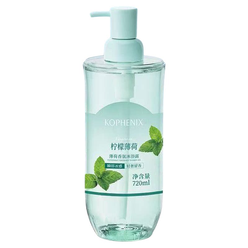 【任选2】孔凤春香氛薄荷沐浴露持久留香冰爽保湿清洁多香型保湿 真皙香氛实拍商品图
