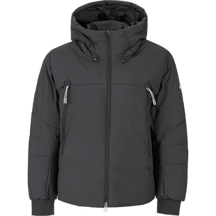 ASICS亚瑟士新款女式防泼水运动羽绒夹克拉链连帽保暖羽绒服棉服