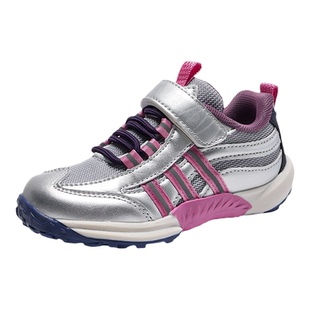 双星童鞋女童运动鞋2026春秋新款中大童网面透气儿童鞋女孩跑步鞋