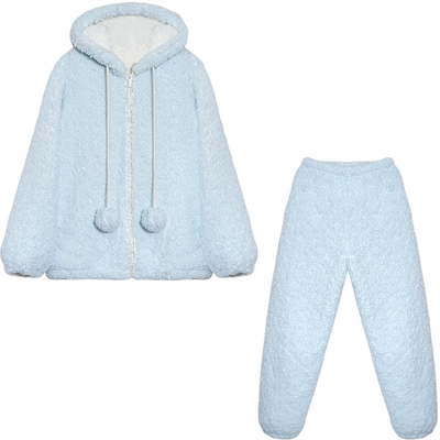 Bananagirl冬季新款加厚加绒睡衣