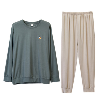 达尔丽男士纯棉秋季睡衣