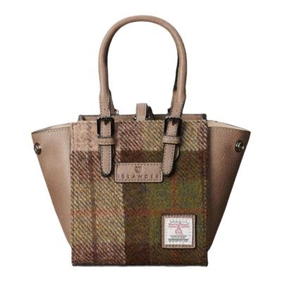 英国苏格兰Islander正品剑桥包Harris Tweed®传统羊毛格托特包