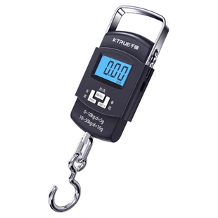 高精度手提电子秤精准家用手拉便携式小型弹簧吊勾钩称拉力称鱼器