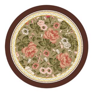 桌面隔热垫防水防油防烫碗盘餐具垫复古美式皮革杯垫耐高温桌垫