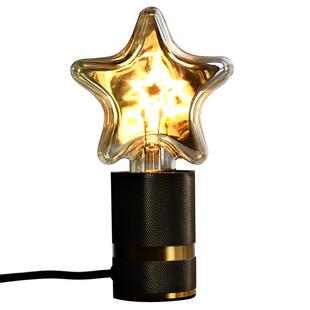 北欧氛围灯小夜灯卧室床头灯台灯复古酒吧桌面灯网红星星装饰灯泡