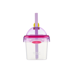 COMIKA口咔吸管奶昔杯蛋糕甜品酸奶牛奶杯便携迷你女生高颜值专用