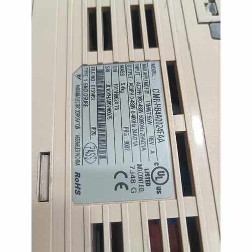 议价安川变频器7.511KWH1000系列原装拆机功能包维修