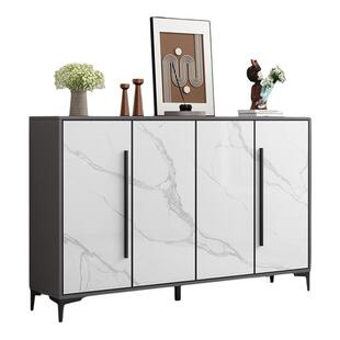 铝合金鞋柜入户收纳柜一体靠墙防晒防水免安装室外柜阳台储物柜