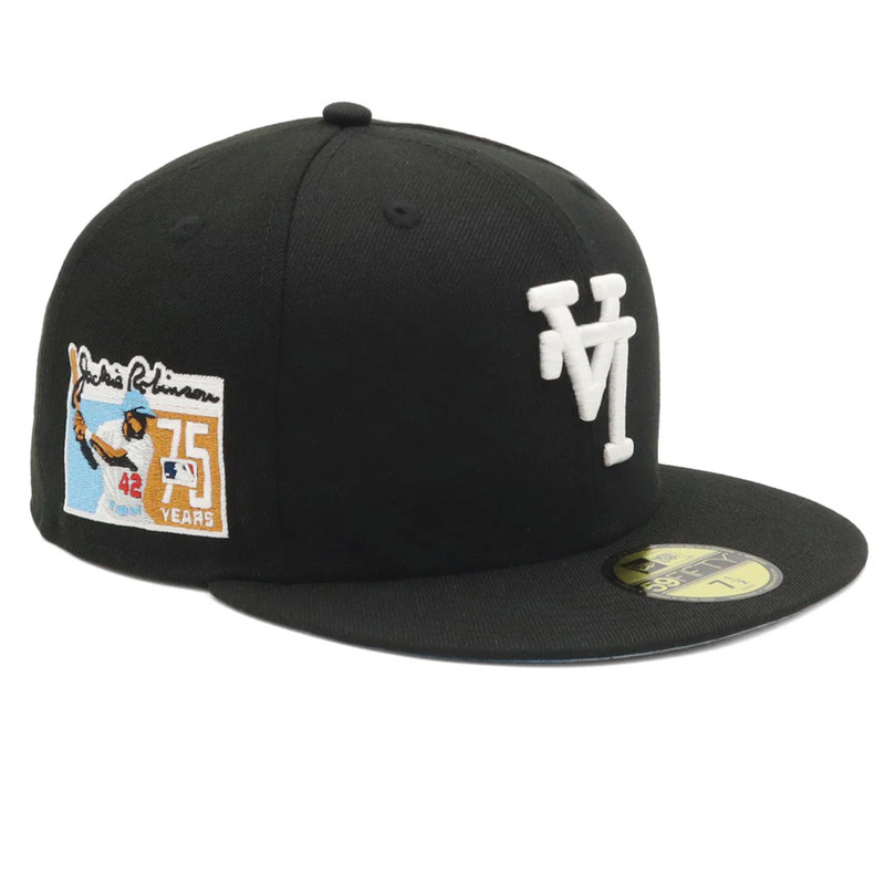 正品 New Era Jackie Robinson 洛杉矶道奇队 倒标 平檐棒球帽