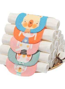 3条装男女宝宝6层纱布1-8吸汗巾