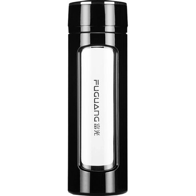 富光泡茶杯不锈钢内盖高硼硅办公