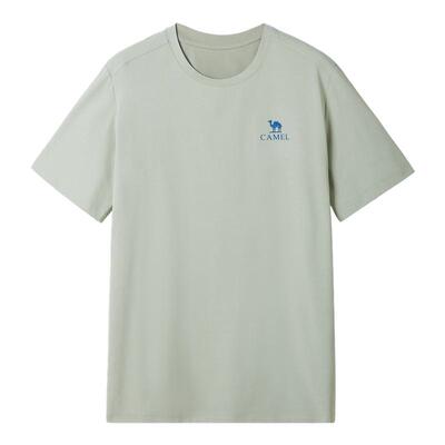 骆驼正肩速干T恤宽松透气短袖
