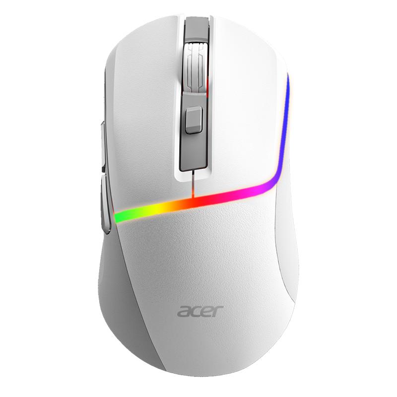 Acer宏碁OMR210游戲鼠標(biāo)無(wú)線(xiàn)藍(lán)牙可充電三模RGB電競(jìng)通用長(zhǎng)續(xù)航