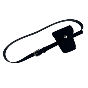 设计感绒面腰带包女迷你小包装饰毛衣连衣裙牛仔裤皮带小腰包配饰