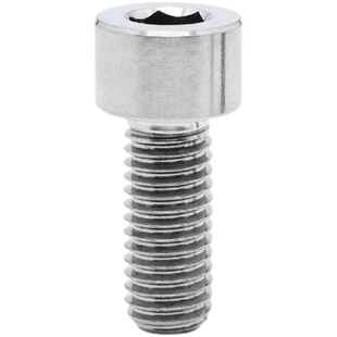 高强TC4钛合金螺丝GR5圆柱头内六角QJ2582杯头机牙螺杆M8M10M12