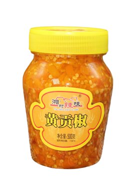 湖南黄贡椒双色鱼头剁椒辣椒酱