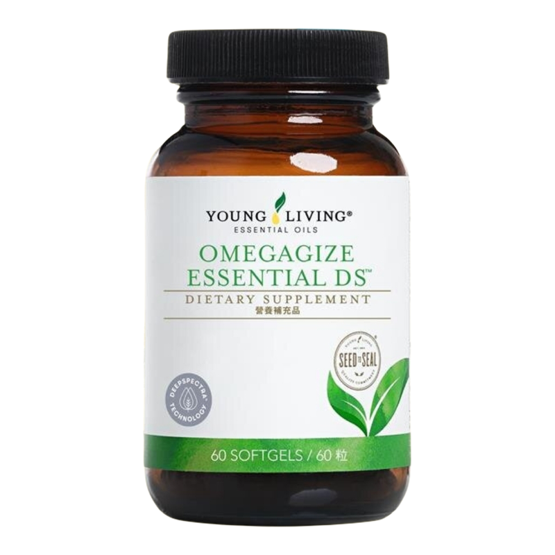 Young Living深海鱼油OmegaGize软胶囊CoQ10维生素D3倍悠香港代购