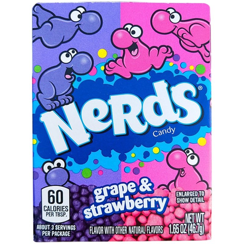 旺卡彩虹粒粒糖果汁松脆糖果RAINBOW NERDS TANGY CRUNCHY CANDY