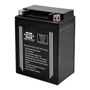 MOTOBATT印第安侦察兵轻骑兵川崎越野车KYMCO摩托车电瓶12V蓄电池