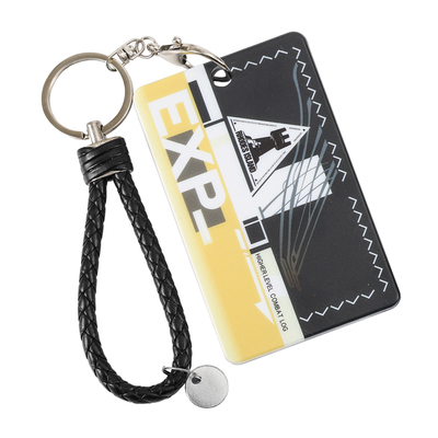 罗德岛动漫周边能天使上级白金色学生公交卡饭卡便携卡套