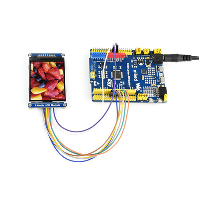 2.4寸LCD扩展板显示屏微雪