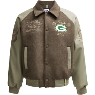 SEASONHIGH秋冬新款含羊毛拼色休闲青春常规款毛呢大衣外套