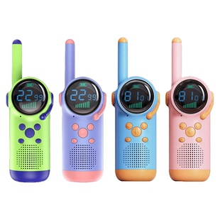 贝鲁萌儿童对讲机亲子玩具可视频通话无线室内户外远距离春游礼物