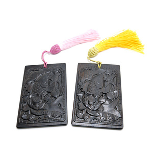 * 黑檀木 琵琶指甲板 古筝指甲收纳板 加长版缠甲板 送收纳袋