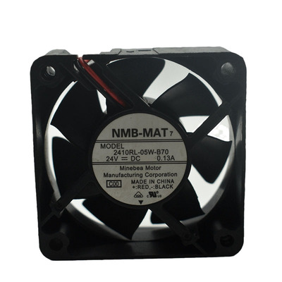 NMB新品原装2410RL-05W-B70/B79 6025cm 24V变频器风扇0.13A滚珠