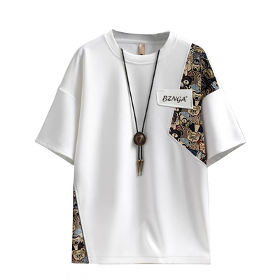 新中式男款宽松痞帅风中国风男生