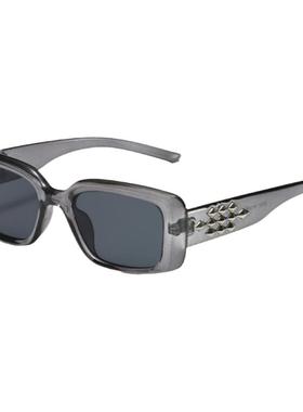 欧美方形流星复古gm墨镜女潮韩版