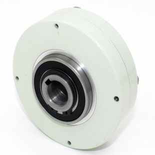 中空薄型磁粉制动器离合器张力控制空心孔小型电磁粉末24V 耐高温