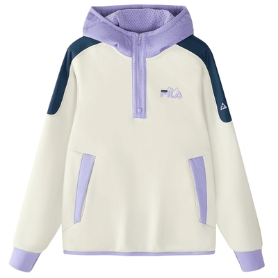 FILA斐乐女中大童连帽卫衣