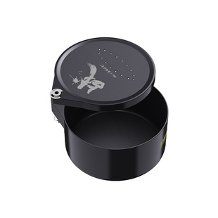 钓哈哈2025新款强磁拉饵盘加深加大容量点磁易分钩不粘饵饵料盒