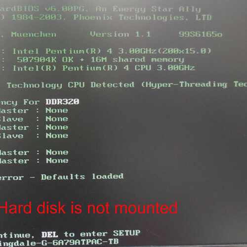 Commell FS-978 P4 & 3.00GHz CPU & RAM