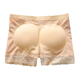 加臀垫提臀假屁股可拆卸平角蜜桃臀自然无痕搭配紧身裙裤丰臀内裤