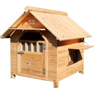 fiber实木室外通用猫窝狗屋包邮