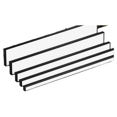 办公灯led长条灯超亮吊顶方通健身房条形灯工业风商用吸顶日光灯