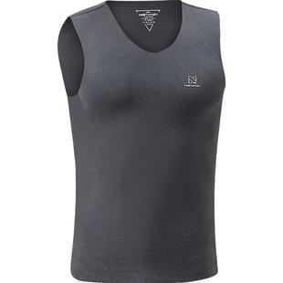 南极人保暖背心男士发热秋衣单件上衣男款绒德打底衫羊绒内衣冬季