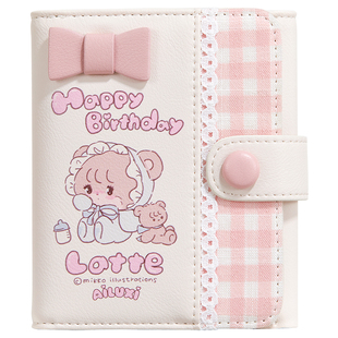 爱路喜包包可爱短款钱包女款轻薄小巧多卡位零钱包生日礼物送闺蜜